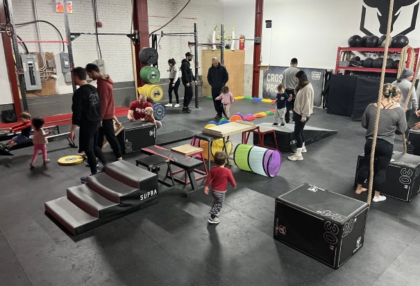 kids in gym