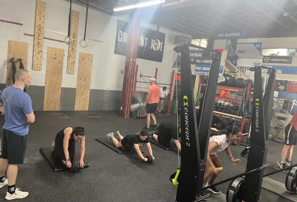 womans training